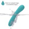 Lana - Vibrador flexible de textura ondulada