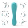 Lana - Vibrador flexible de textura ondulada