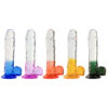 Cristalito – Dildo realista con base y textura firme