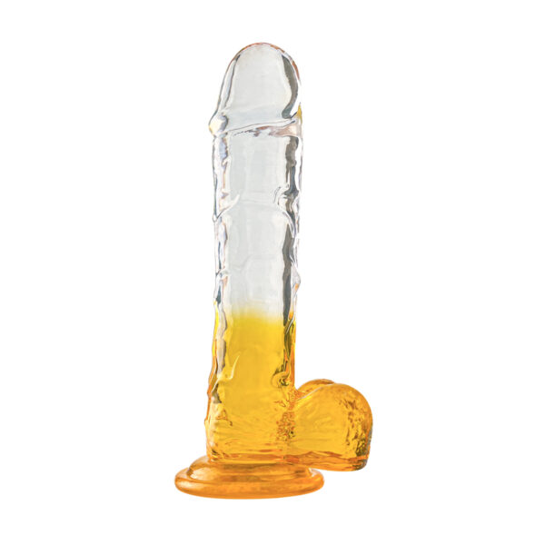Cristalito – Dildo realista con base y textura firme