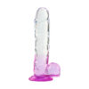 Cristalito – Dildo realista con base y textura firme
